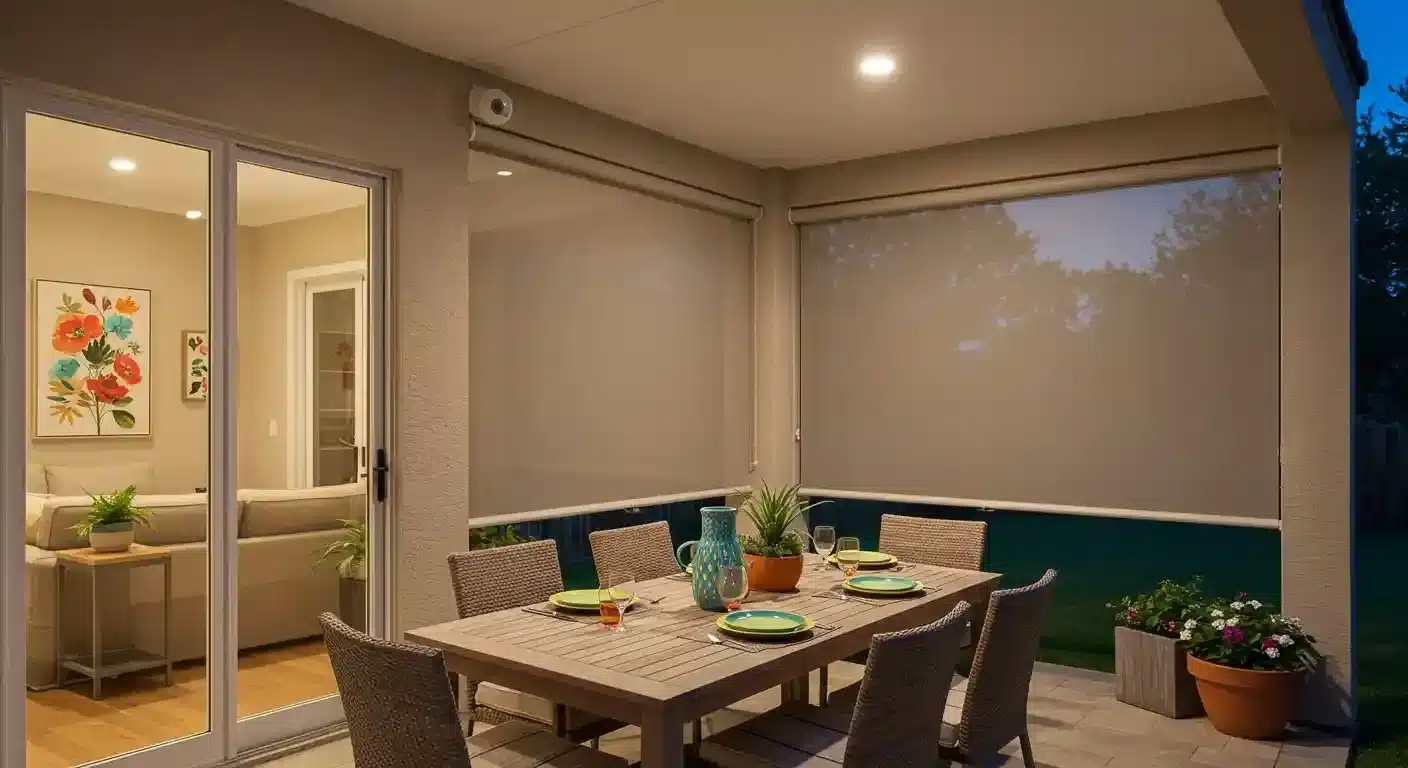 Outdoor Shades for Texas Wind